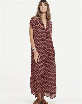 Monogram Coral Kjole